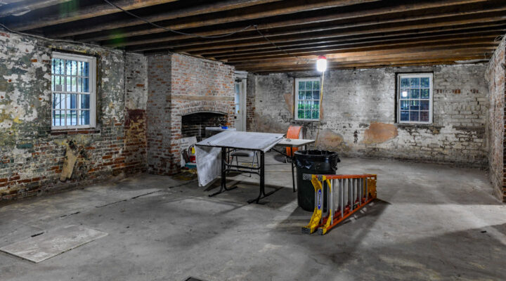 HSF Performs Comprehensive Repointing of 1820 Davenport House Museum Basement